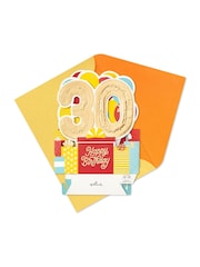 Hallmark Red 30th Birthday Card 3D Pop-Up Paper Wonder Design - Image 3 of 4