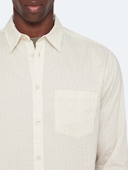 Ақ - AllSaints Judd Long Sleeve Shirt - 8суретінің 4 суреті