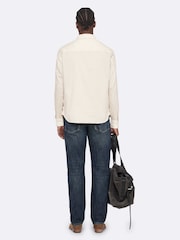 Ақ - AllSaints Judd Long Sleeve Shirt - 8суретінің 6 суреті