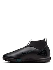 Nike Black/Green Kids Mercurial Zoom Superfly 10 Academy Turf Football Boots - Image 2 of 8