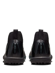 Nike Black/Green Kids Mercurial Zoom Superfly 10 Academy Turf Football Boots - Image 6 of 8
