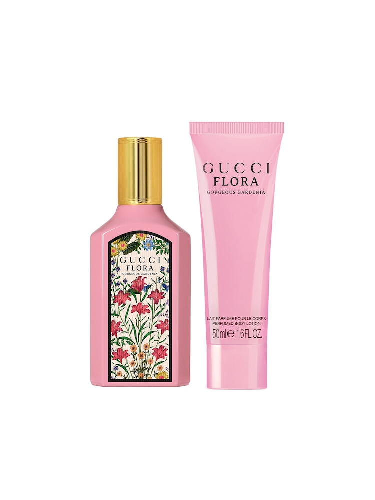 Gucci Flora Gorgeous Gardenia Eau de Parfum 50ml Gift Set - Image 2 of 2 Gucci Flora Gorgeous Gardenia Eau de Parfum 50ml Gift Set - Image 2 of 2