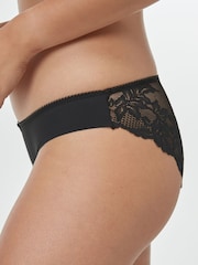 Black Brazilian No VPL Lace Back Briefs 3 Pack - Image 4 of 5