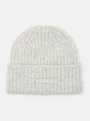 Joules Grey Beanie Hat - Image 4 of 6