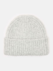 Joules Grey Beanie Hat - Image 5 of 6