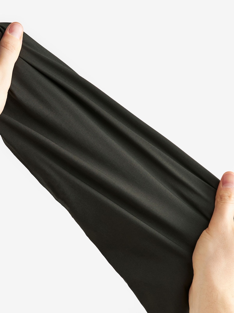 Charcoal Grey Regular Fit Four Way Stretch Shirt - Image 10 of 10