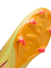 Nike Laser Orange Adults Zoom Mercurial Vapor 16 Academy Kylian Mbappe Multi Ground Football Boots - Image 8 of 11