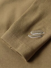 Superdry Green Rib Long Sleeve Fitted Top - Image 6 of 6