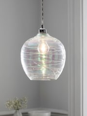 Iridescent Drizzle Easy Fit Pendant Lamp Shade - Image 1 of 5