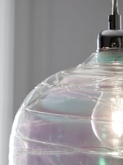 Iridescent Drizzle Easy Fit Pendant Lamp Shade - Image 3 of 5