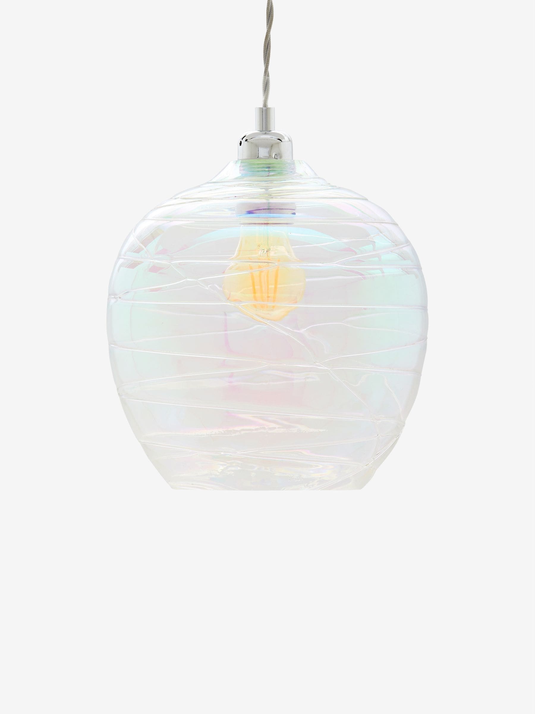 Buy Iridescent Drizzle Easy Fit Pendant Lamp Shade from Next USA
