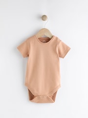 Cream Peach Dungarees And Bodysuit Baby Set (0mths-2yrs) - Image 5 of 9