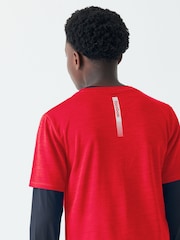 Reebok Reflective Print Sports T-Shirt - Image 4 of 7