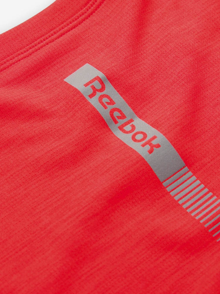 Reebok Reflective Print Sports T-Shirt - Image 7 of 7