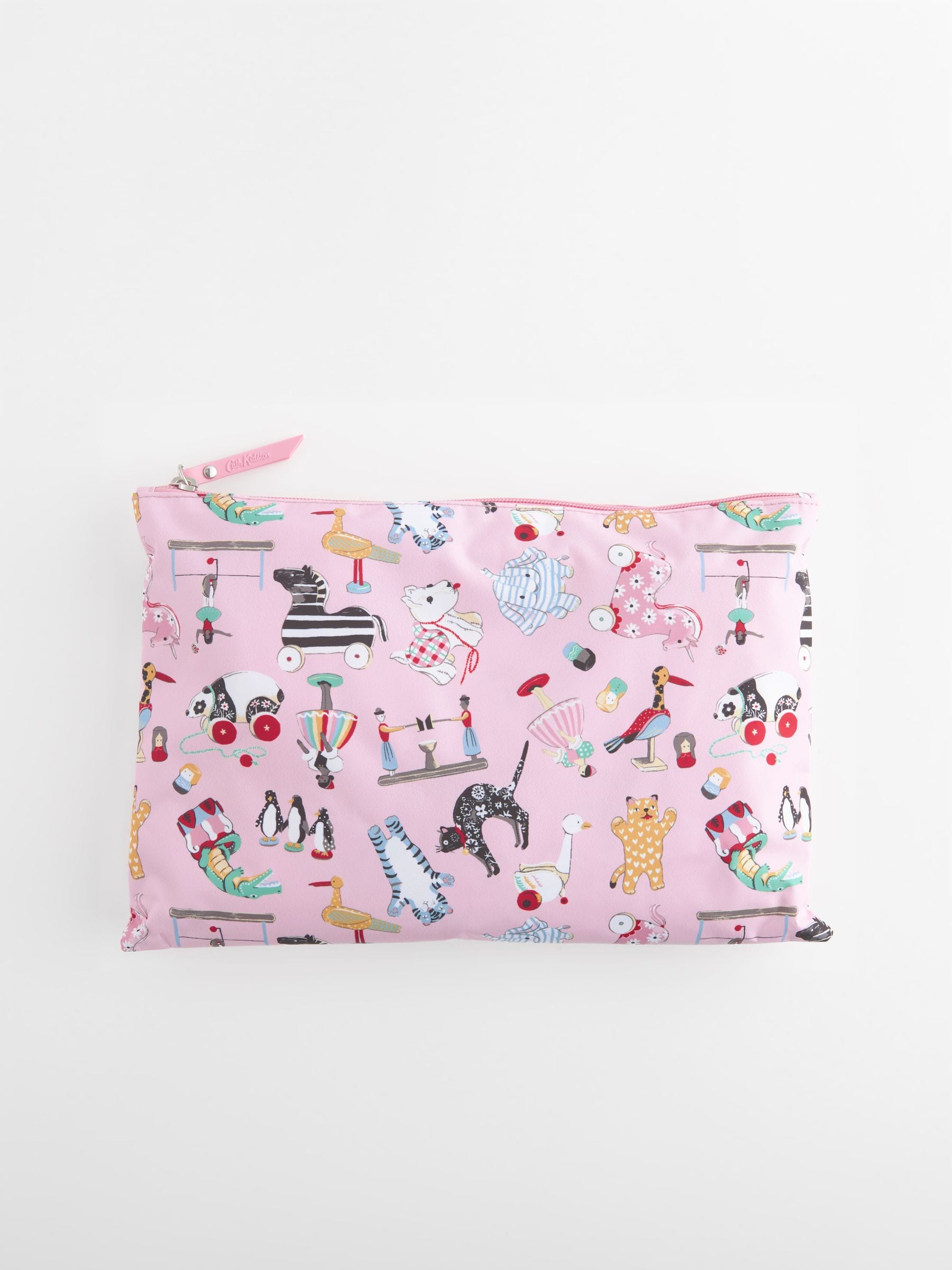 Womens Cath Kidston Overnight Travel Bag Pink