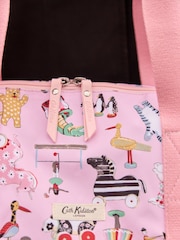 Cath Kidston Pink Toys Print 100% Cotton Overnight Travel Bag - Image 3 of 12