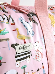 Cath Kidston Pink Toys Print 100% Cotton Overnight Travel Bag - Image 8 of 12