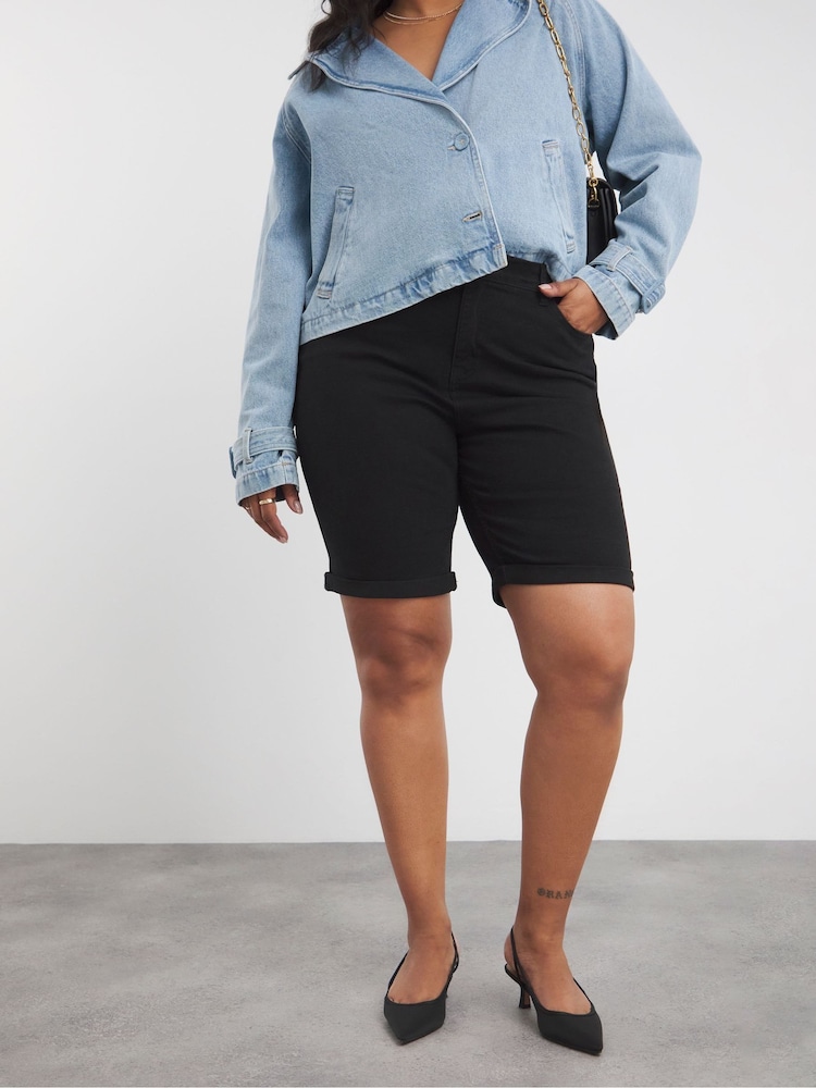 Simply Be 24/7 Knielange Shorts - Bild 3 von 3 Simply Be 24/7 Knielange Shorts - Bild 3 von 3