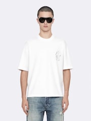 AllSaints Roller Short Sleeve Crew Neck T-Shirt - 8суретінің 1 суреті