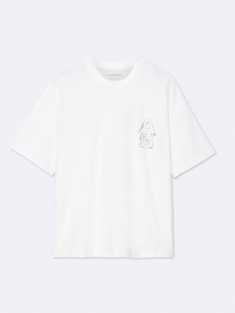 AllSaints Roller Short Sleeve Crew Neck T-Shirt - 8суретінің 8 суреті