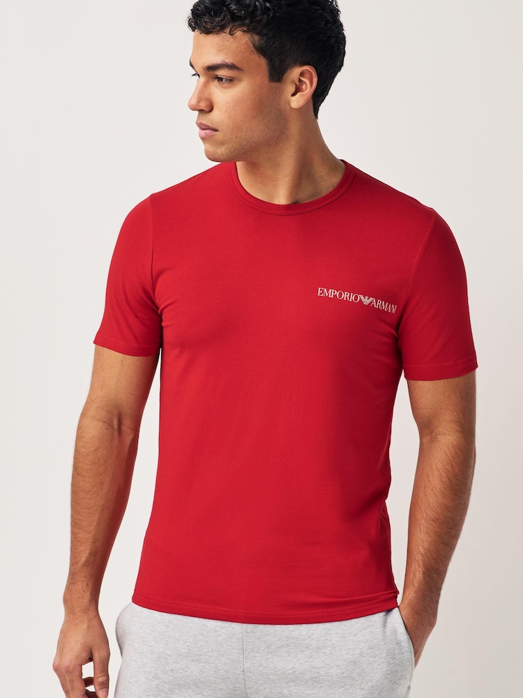 Emporio Armani Bodywear T-Shirts 2 Pack - Image 1 of 7