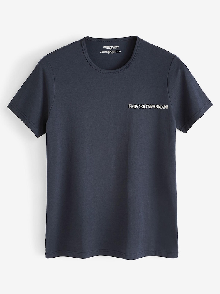 Emporio Armani Bodywear T-Shirts 2 Pack - Image 7 of 7