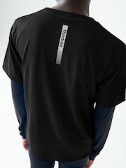 Reebok Reflective Print Sports T-Shirt - Image 3 of 9