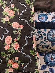 أسود روز - حقيبة كتب كبيرة من نسيج قطن 100% من Cath Kidston - صورة 3 من 9