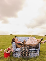 أسود روز - حقيبة كتب كبيرة من نسيج قطن 100% من Cath Kidston - صورة 4 من 9