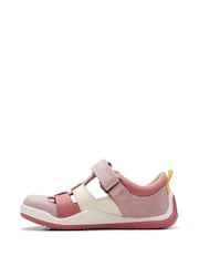Clarks Pink Combi Noodle Sun T Sandals - Image 6 of 7