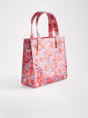 Cath Kidston Pink Ditsy Floral 100% Cotton Small Coated Bookbag - Image 2 of 5