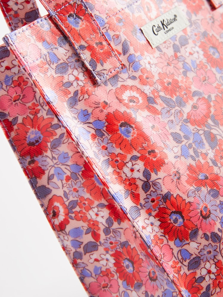 Cath Kidston Pink Ditsy Floral 100% Cotton Small Coated Bookbag - Image 5 of 5