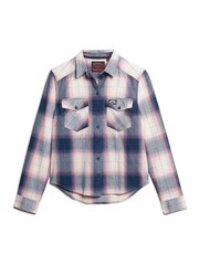 Pink - Superdry Lumberjack Kariertes Flanellhemd aus 100 % Baumwolle - Bild 4 von 6