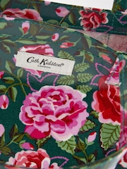 Cath Kidston Green Floral 100% Cotton Small Coated Bookbag - Image 11 of 12