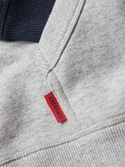 Superdry Blue Essential Baseball Hoodie - Image 6 of 6