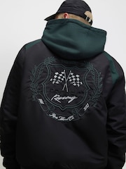 River Island Sports Prolific Hooded Bomber Jacket - Bilde 2 av 4
