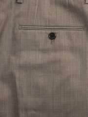 Stone Slim Fit Signature Wool Suit: Trousers - Image 7 of 9