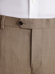 Stone Slim Fit Signature Wool Suit: Trousers - Image 8 of 9
