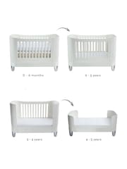 Gaia Baby White Gaia Serena Cot Bed - Image 1 of 1