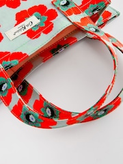 Cath Kidston Blue Floral Small 100% Cotton Bookbag - Image 5 of 6