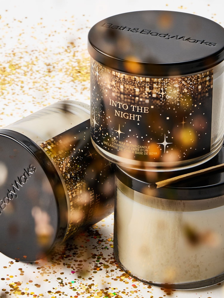 Bath & Body Works Into The Night 3-Wick Candle 411g - Image 2 of 2