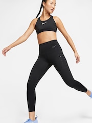 Legginsy Nike Premium Go o długości 7/8 z mocnym wsparciem, kieszeniami i wysokim stanem - Image 1 of 11