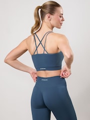Gym King Blue Power Lightweight Seamless Tank - Image 2 of 4