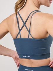 Gym King Blue Power Lightweight Seamless Tank - Image 4 of 4