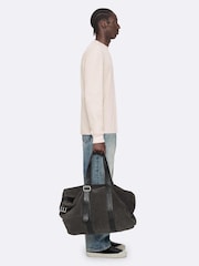 AllSaints White Raine Long Sleeve Crew Neck T-Shirt - Image 5 of 8