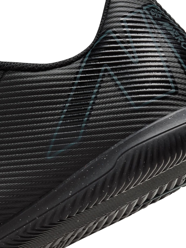 Nike Black/Green Adults Vapor 16 Mercurial Indoor Court Football Boots - Image 10 of 10