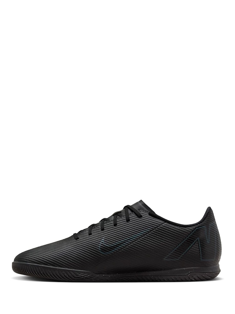 Nike Black/Green Adults Vapor 16 Mercurial Indoor Court Football Boots - Image 2 of 10