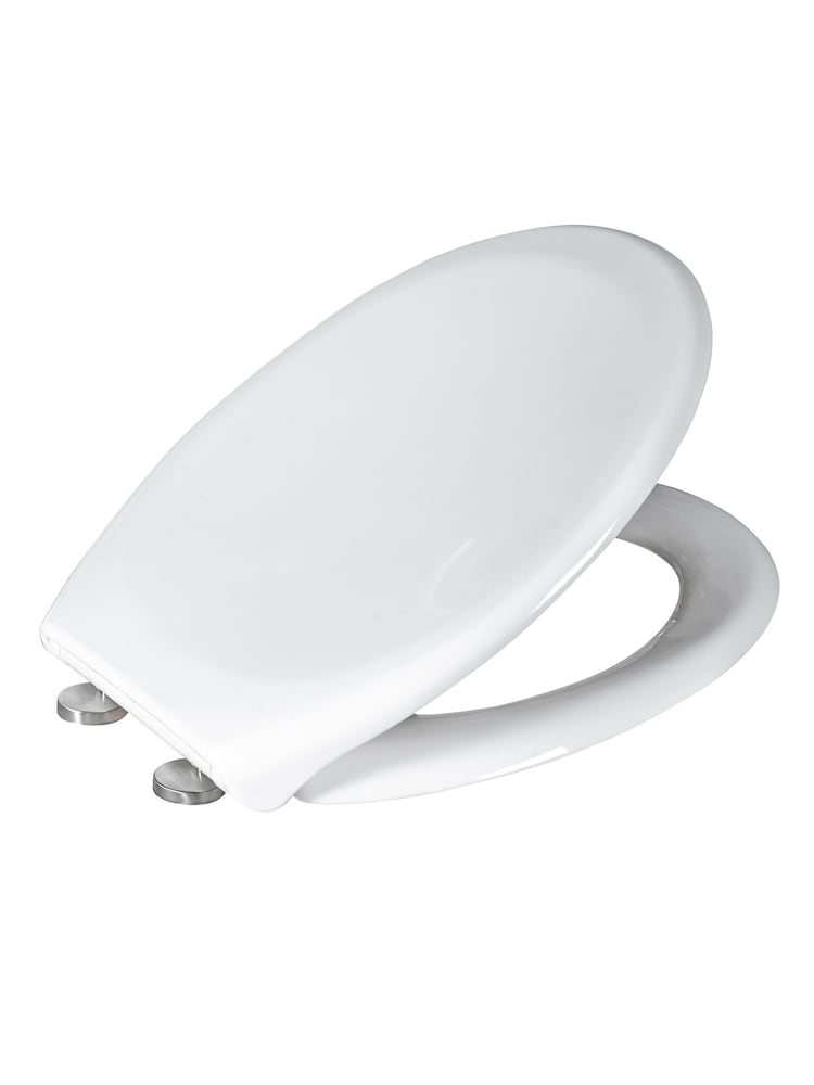 Showerdrape White Granada Soft Close One Button Release Toilet Seat - Image 2 of 4