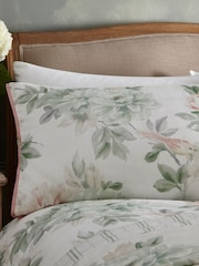 Appletree Green Campion 100% Cotton Duvet Cover Set - Image 3 of 4