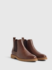 River Island Brown Chelsea Boots - Image 2 of 5